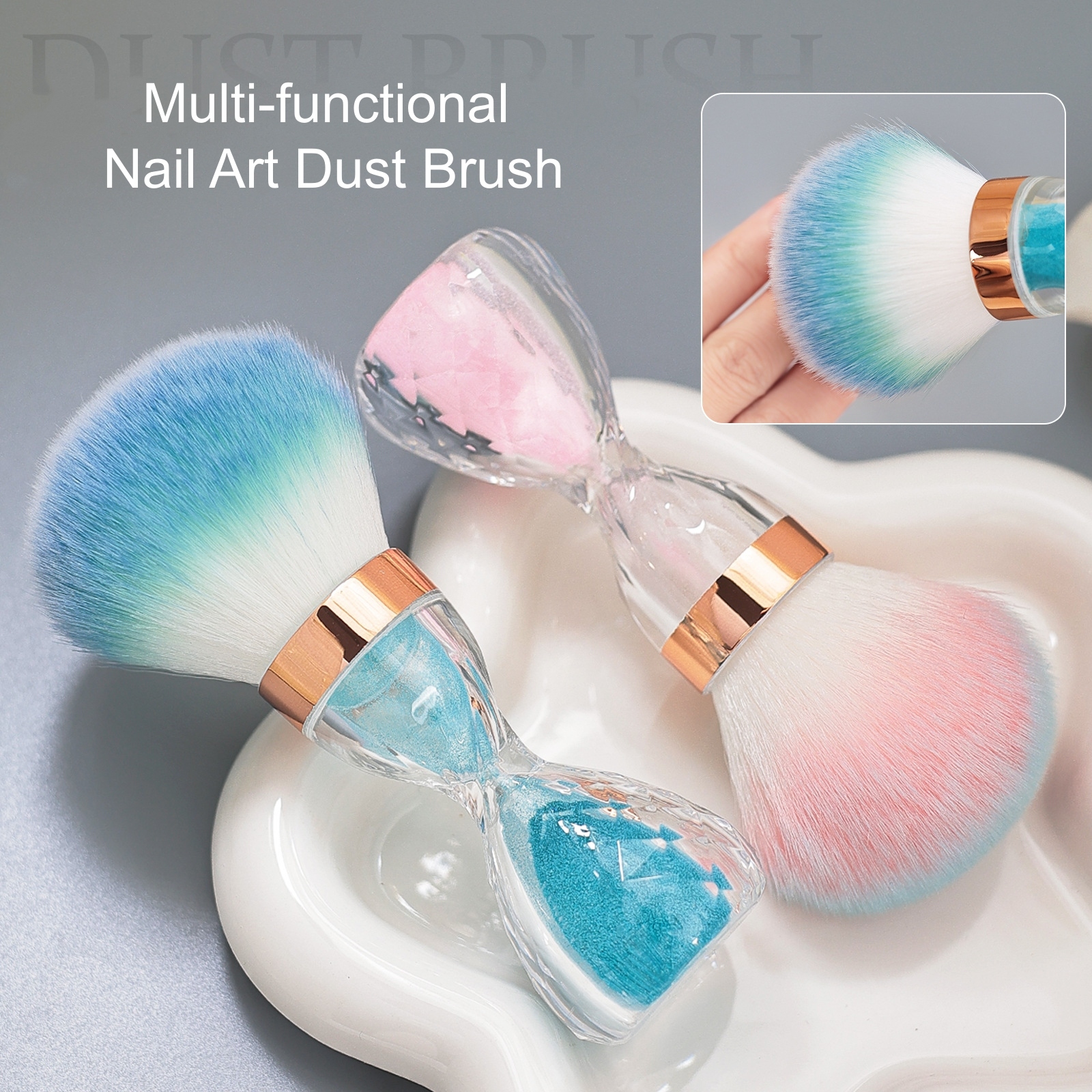 Synthetic Hair Powder Remover Cleaning  Brush